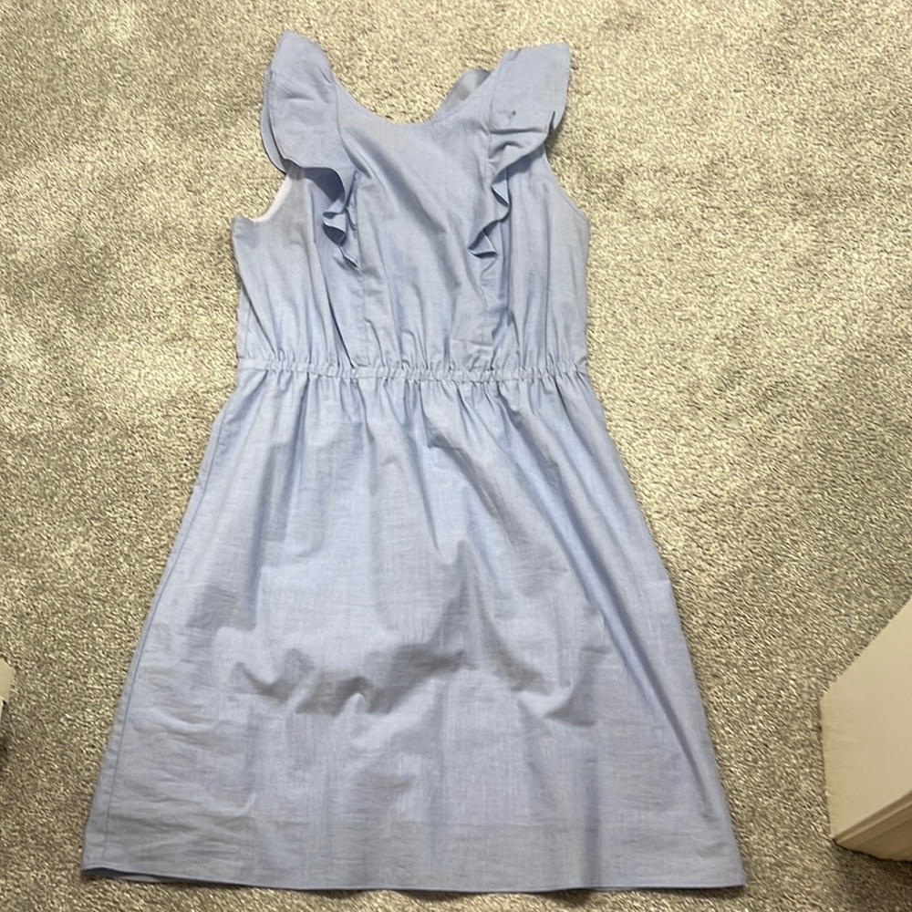 JCrew blue dress size 8